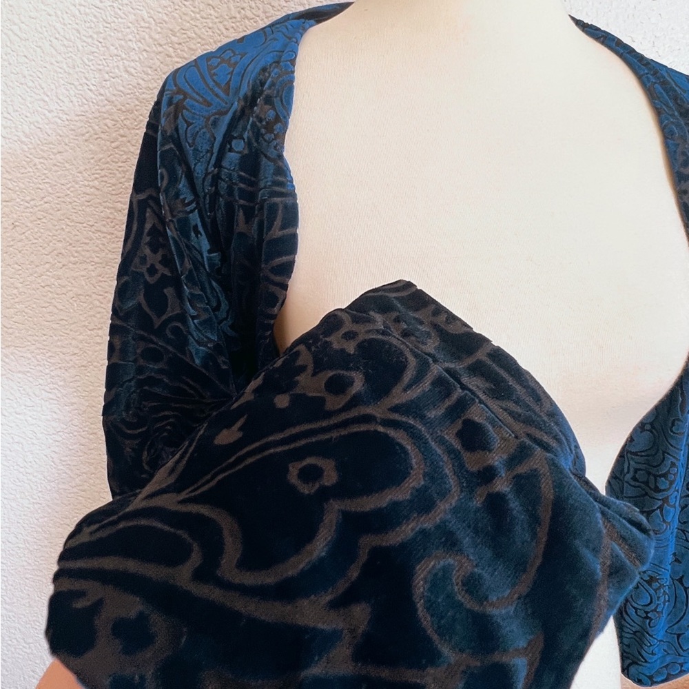 Blue Velvet Bolero